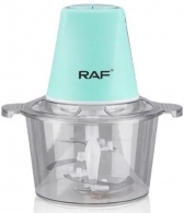 Maruntitor Raf R7011, 2000 ml, 600 W, 2 trepte viteza, Albastru deschis 